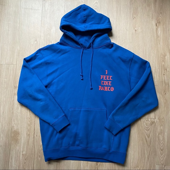i feel like pablo blue hoodie